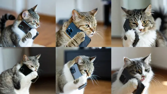 Multiple image generation example