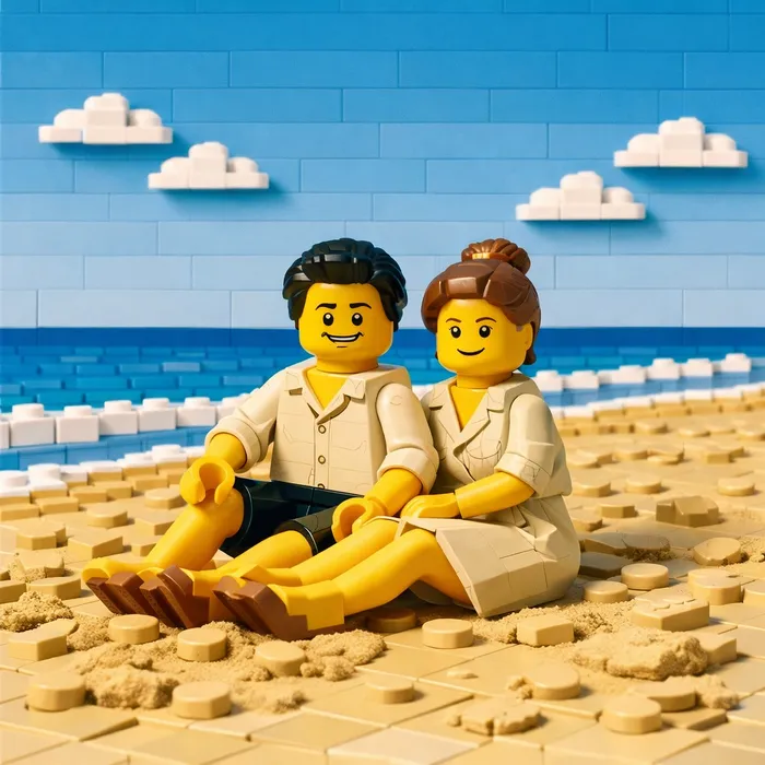 LEGO style image result preview