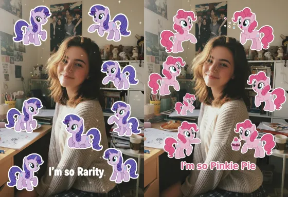 My Little Pony Test & AI Filter